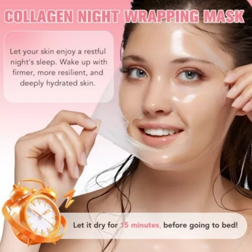 Collagen Night Packaging Facial Mask