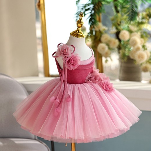 Piano Performance Costume First Birthday Dress