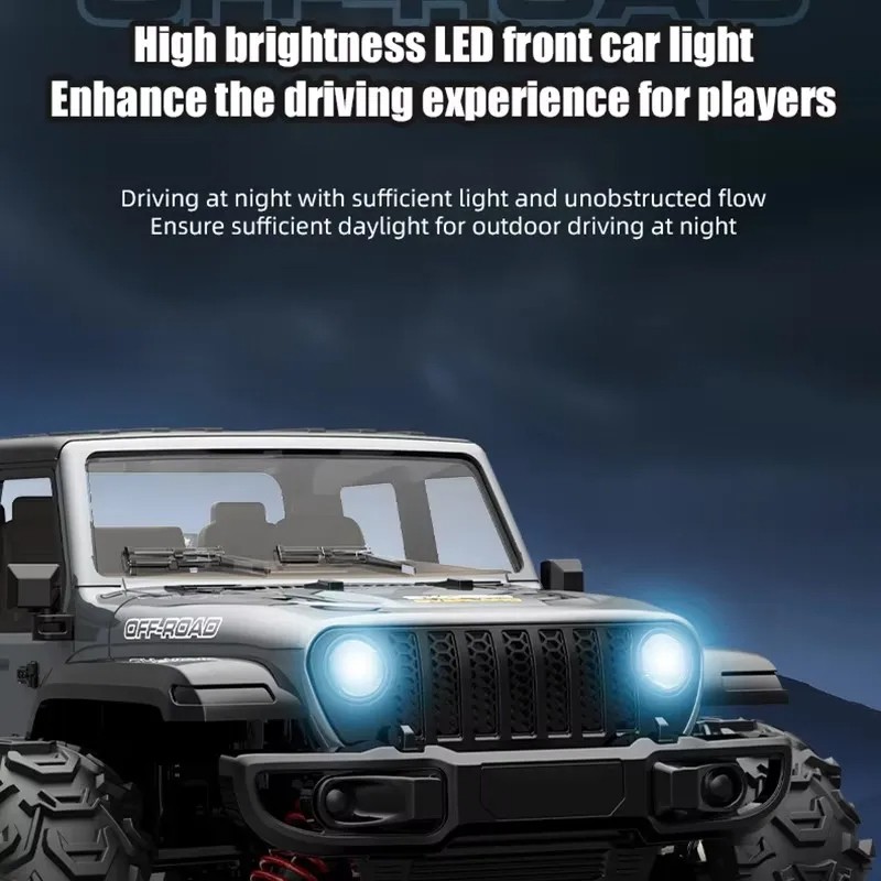 JJRC C8819 1:20 Wrangler 4WD RC Car with LED Lights