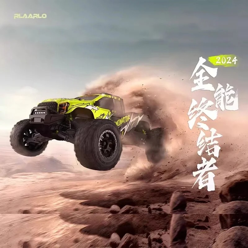 RC Cars RZ001 Monster Truck Omnipotent Terminator 4WD 1:10 Brushless Electric Off-Road RC Toy Car