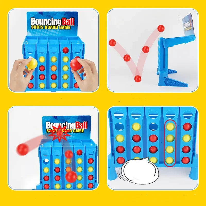 Children's Toy Catapult Quadruple Ball