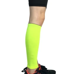 Football Calf Protection Running Knee Protection Leg Cover Green