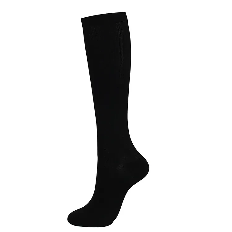 Men's And Women's Running Breathable Socks Black