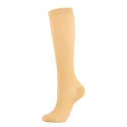 Men's And Women's Running Breathable Socks Color of skin
