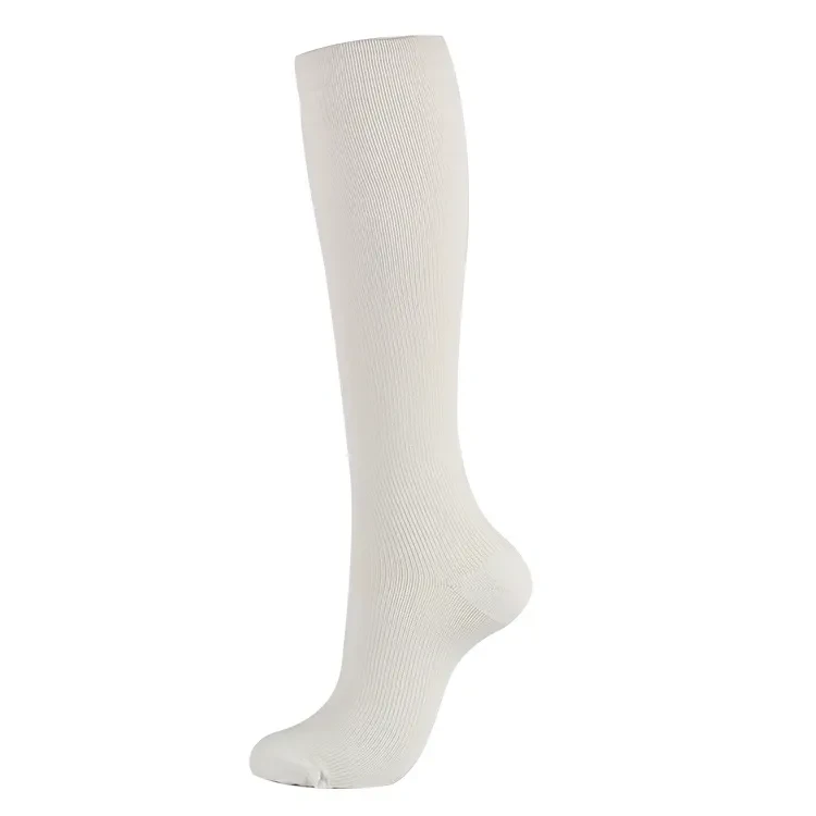 Men's And Women's Running Breathable Socks White