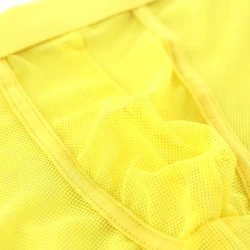 Men's Underwear Mesh Mesh Breathable Boxers Low Waist Transparent Boxers Youth Cool Shorts Fish Water
