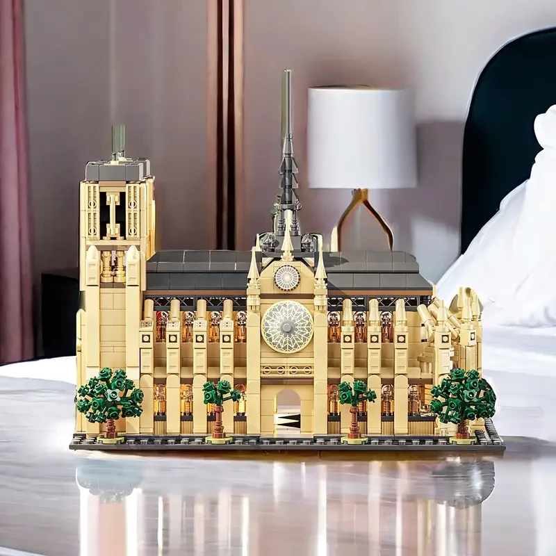 1757pcs World Famous Architecture de Paris Model Building Block
