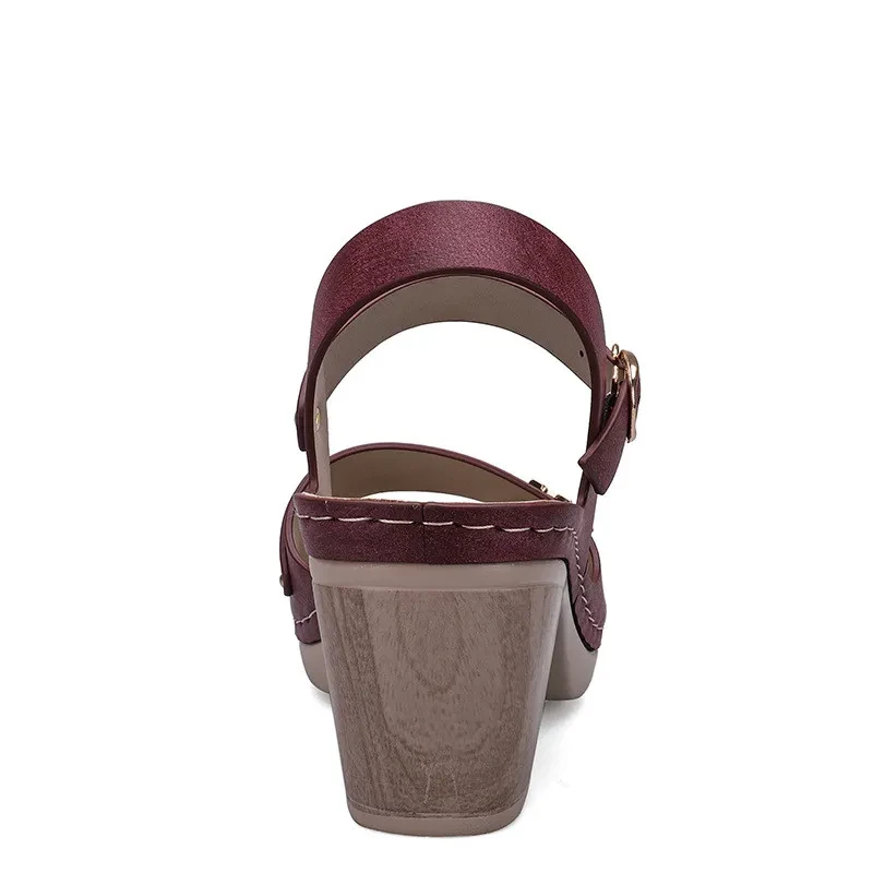 Women's Bohemian Thick Heel Sandals