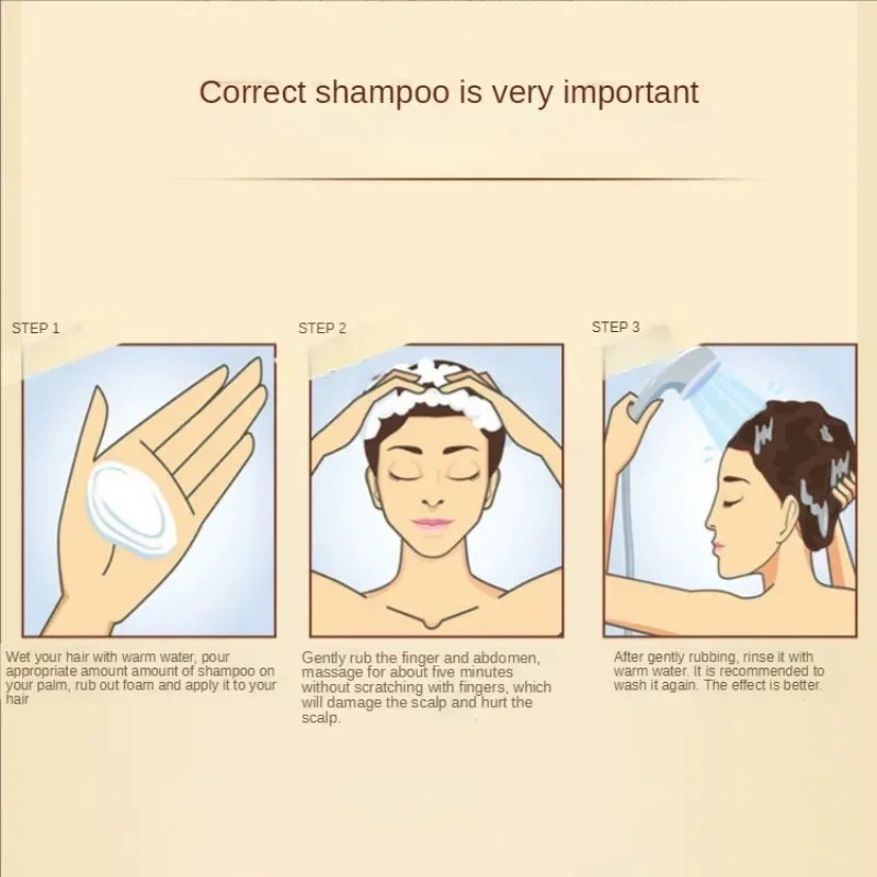 Sulfur Shampoo for Lice, Mites, Dandruff, and Itching  Oil Control, Deep Cleaning, Damage Repair