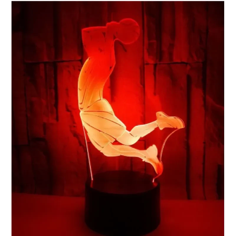 Shooting 3D night light smart home decoration light LED