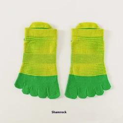 Professional Running Sports Yoga 200N Breathable Quick-drying Short Tube Toe Socks Clover
