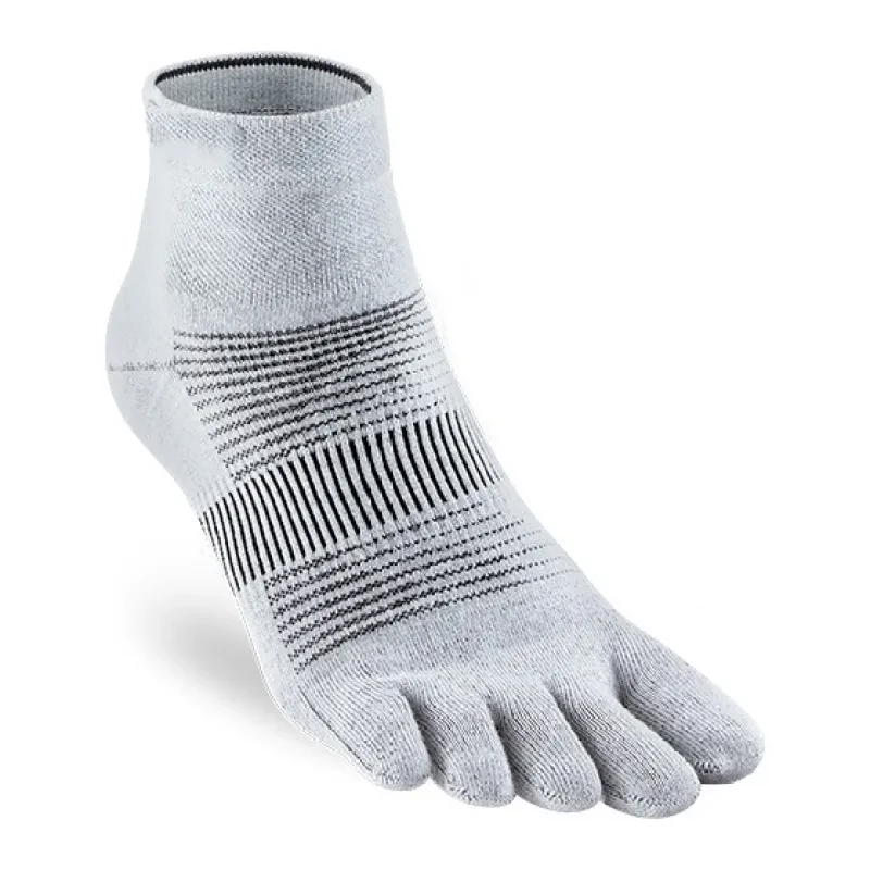 Professional Running Sports Yoga 200N Breathable Quick-drying Short Tube Toe Socks Tube Socks Gray