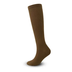 Outdoor Fitness Running Exercise Pressure Cycling Long Tube Compression Socks Coffee