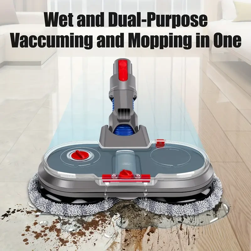 Electric Mop Head Brush for Dyson V7 V8 V10 V11 V15 Vacuum Cleaner