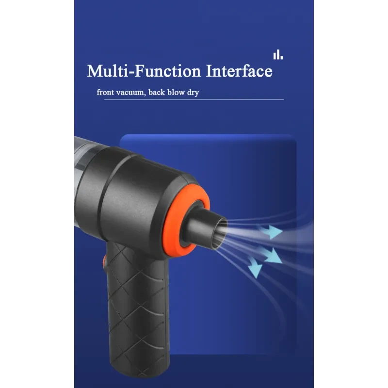 Mini Car Vacuum Cleaner Powerful Cleaning Machine Car Accessories Home Auto Robot Wireless Cleaner Home Appliance Strong Suction