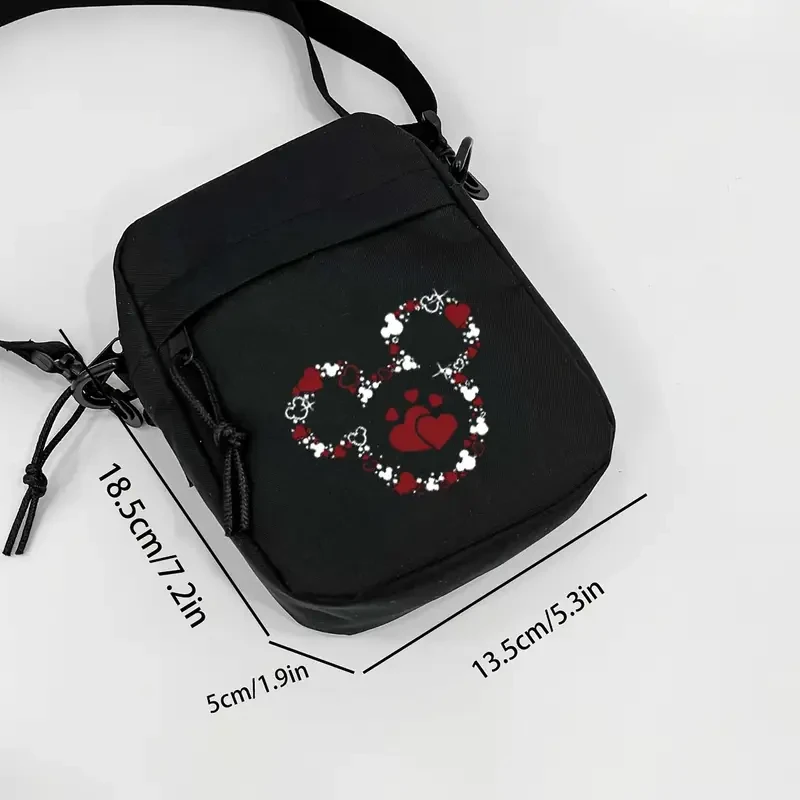Lightweight Polyester Crossbody Bag