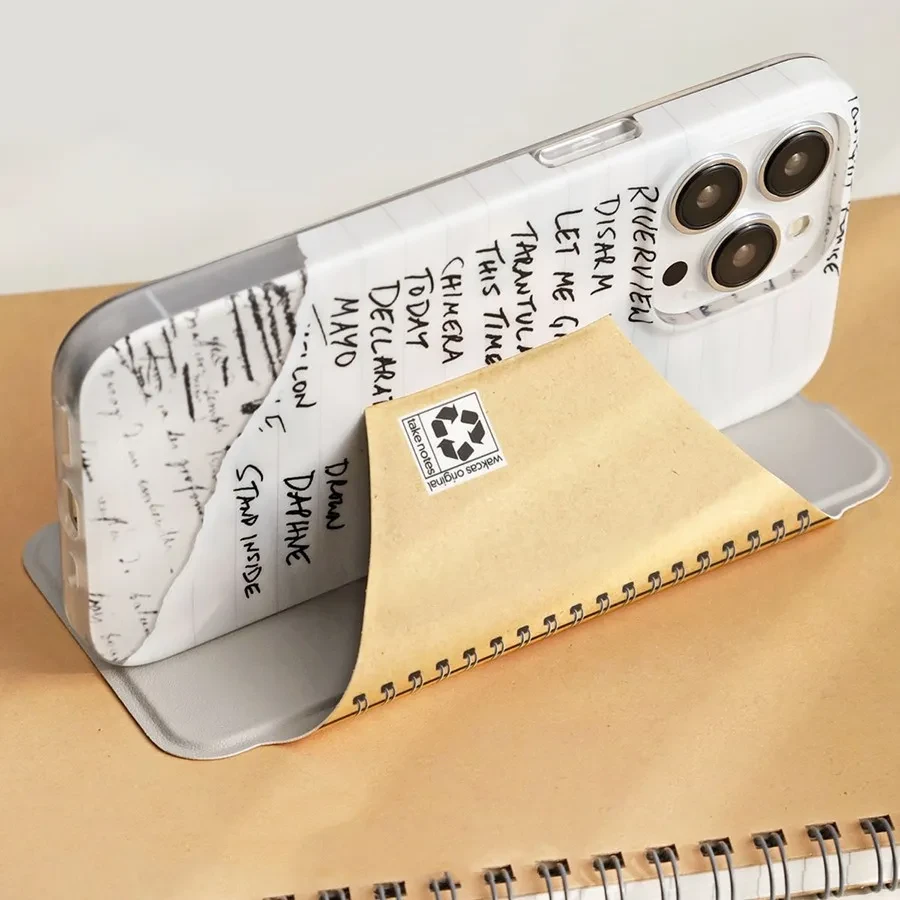 Minimalist Laptop Flip Stand Phone Case