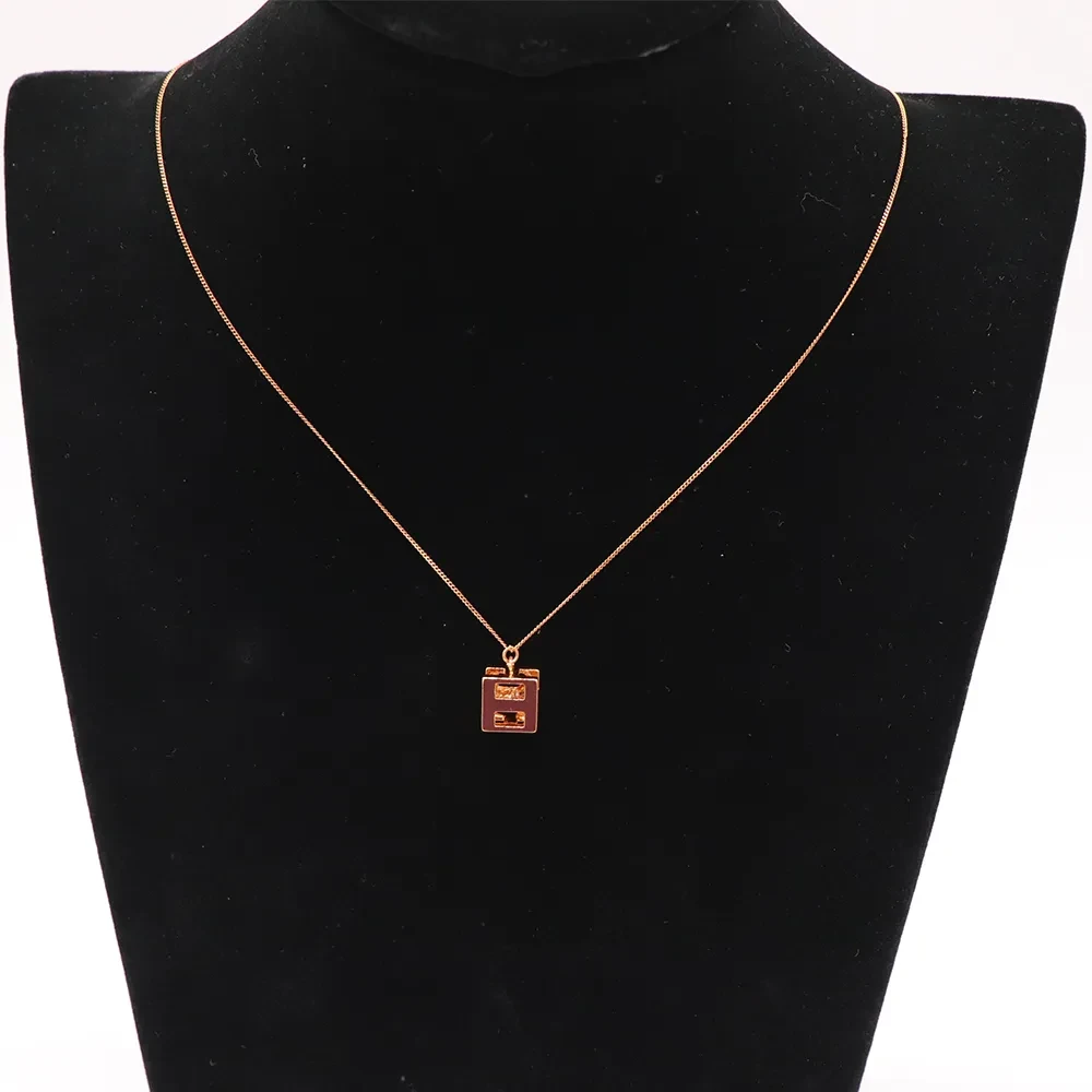 Necklace Korean Niche Chain Pendant Necklace Light Luxury Clavicle Chain