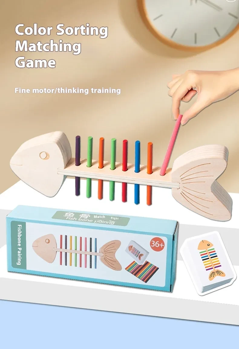 Color Cognitive Pairing Baby Early Education Fine Motor Training Toys