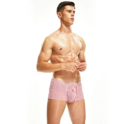 Striped Men's Home Arrow Pants Red