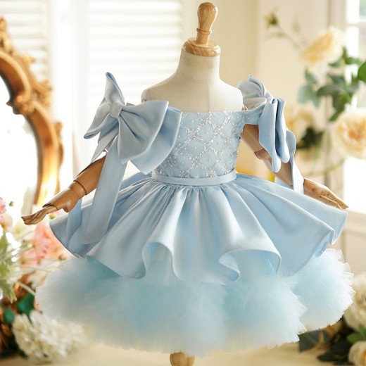Princess Dress Birthday Party Piano Performance Costume