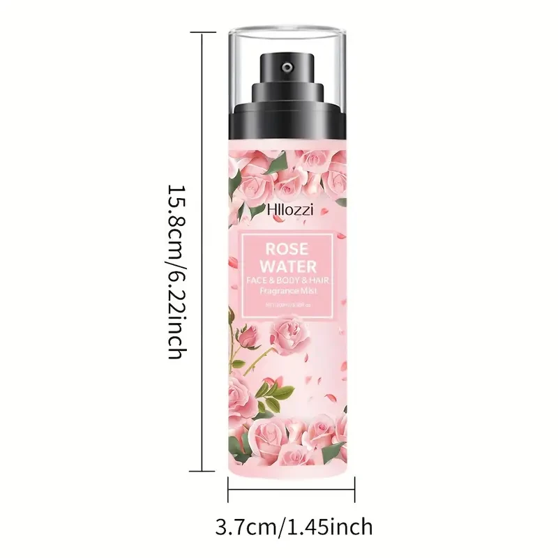 Hllozzi Rose Water Hydrating Spray