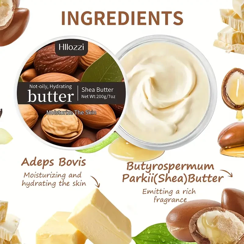 Hllozzi Shea Butter Body Lotion