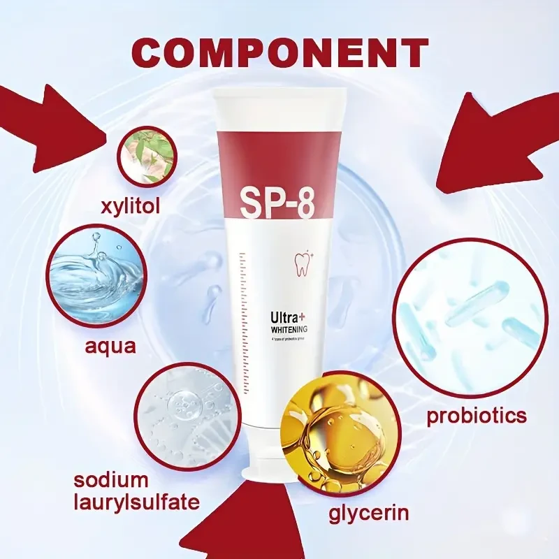 SP-8 Probiotic Ultra+ Whitening Toothpaste