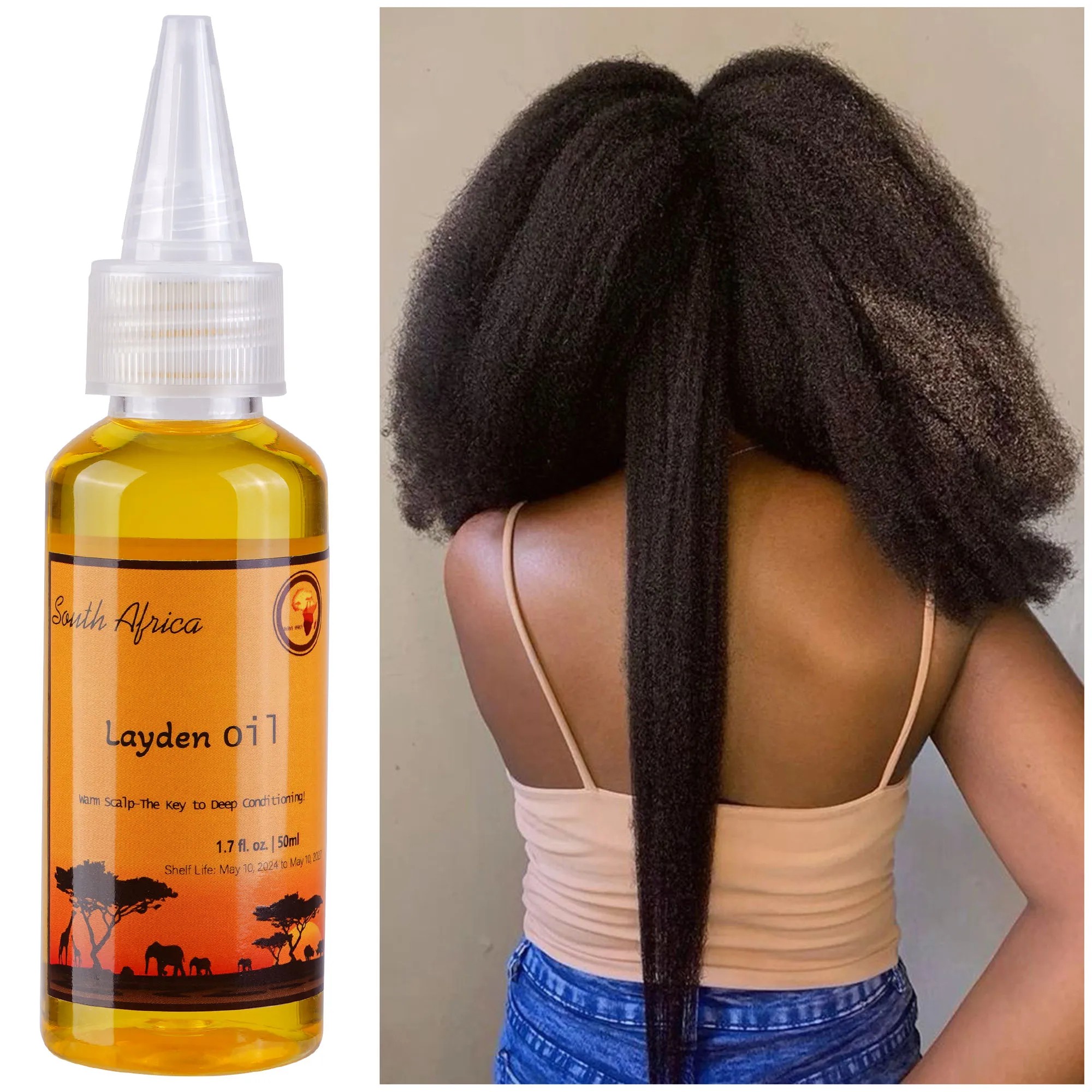 Artisanal Traditional Powerful Hair Nourishing Oil  Promoting Long, Natural Hair Growth