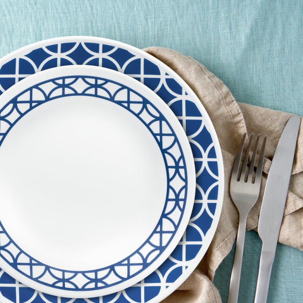 Cobalt 12pc Dinnerware Set - Corelle