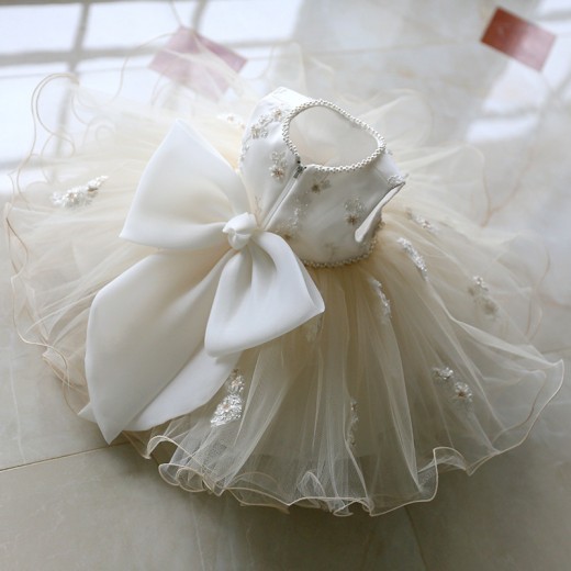 Princess Lace Dress Flower Girl Pettiskirt