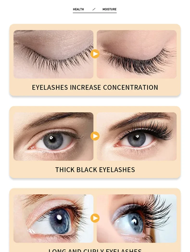 Eyelash Nourishing Liquid Nourish Hair Roots Supplementary Nutrition Deep Nourishment Repair Make Eyelashes Thick Slender Curly
