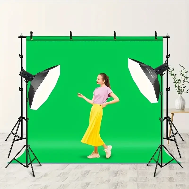 ZOMEI 200.0x199.9 cm Green Screen Background Stand Kit