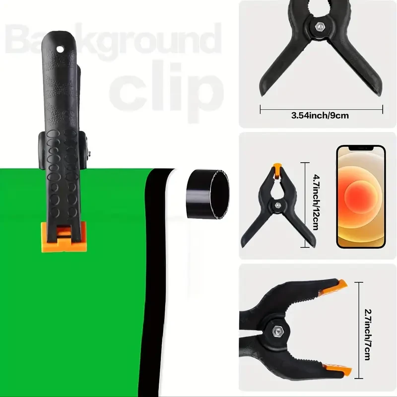 ZOMEI Adjustable Metal Photography Backdrop Stand Kit