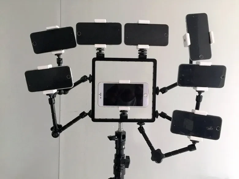 Mobile phone live broadcast bracket