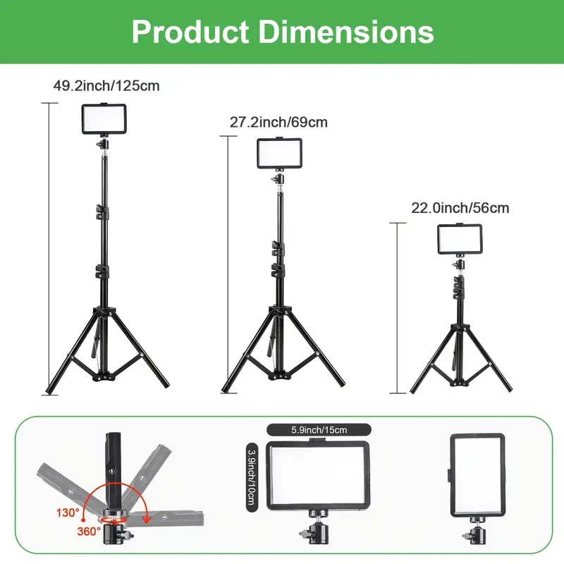 LAQIUIUE Multifunctional LED Photography Light