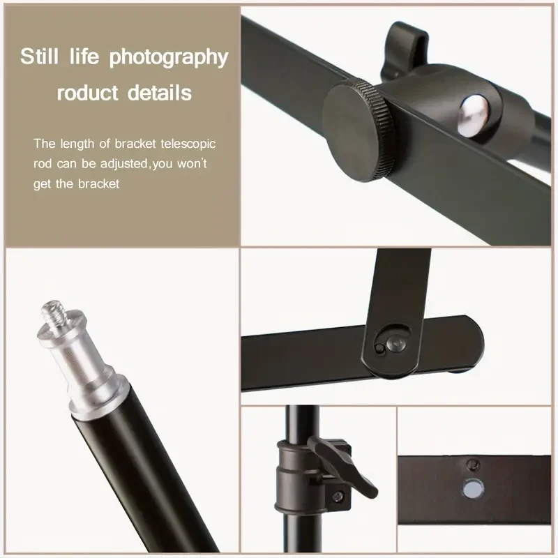 CRI 97 Dimmable LED Selfie Light with Adjustable Stand