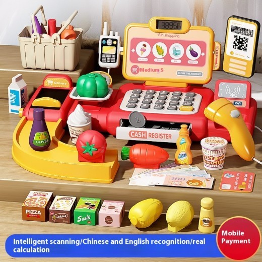 Intelligent Recognition Cash Register Language Broadcast Children's Toy Gift