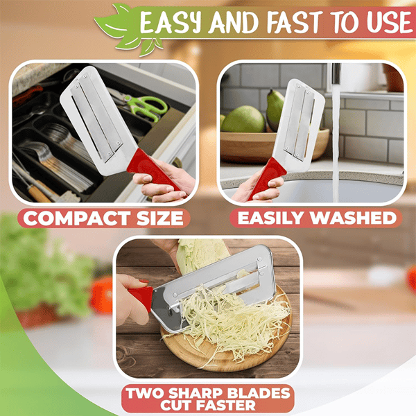Stainless Steel Shredder Knife - Save your cooking time and energy!