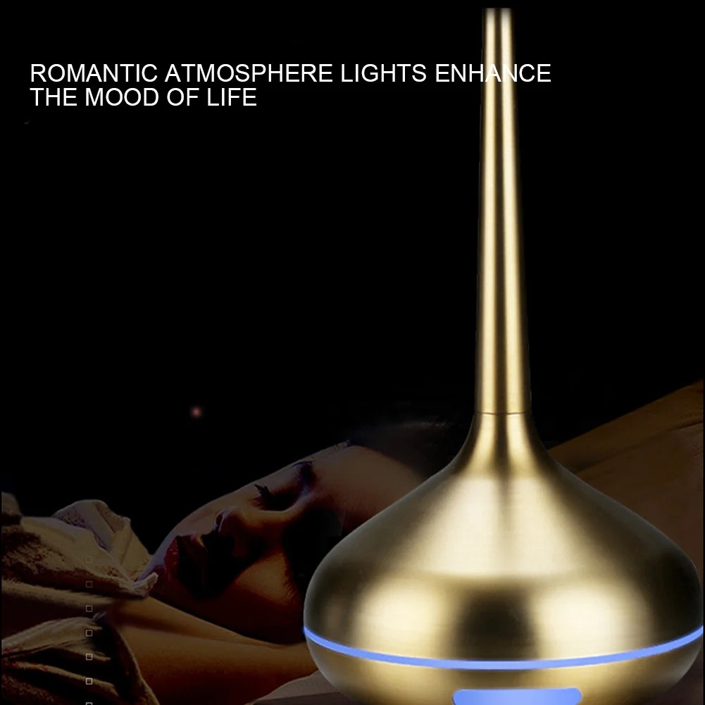 USB LED Ultrasonic Humidifier Essential Oil Diffuser