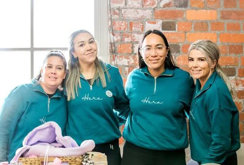 Muse Sweatshirt - Green 1/4 zip up