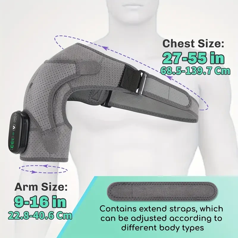 1pc ThermaCare Heated Shoulder Massager Belt