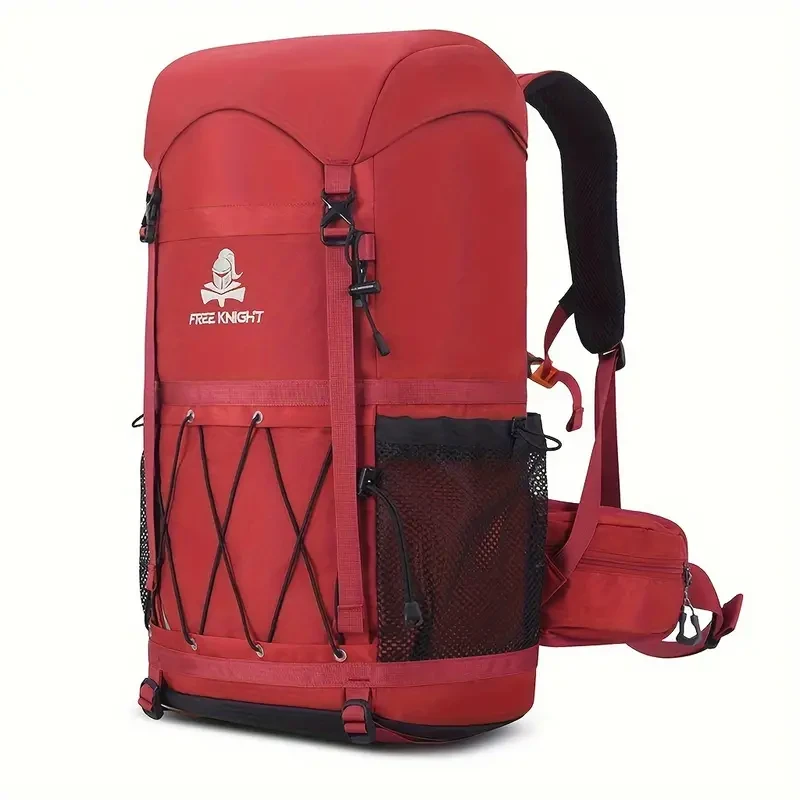 Outdoor Sports Travel Backpack, Waterproof Mountaineering Backpack With Rain Cover