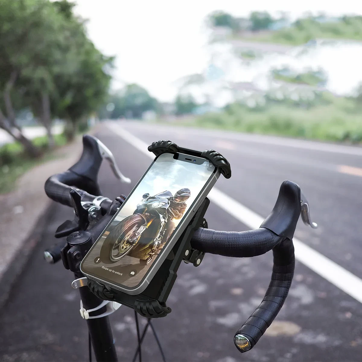 New Motorcycle Electric Vehicle Mobile Phone Multifunctional Shockproof Navigation Bracket