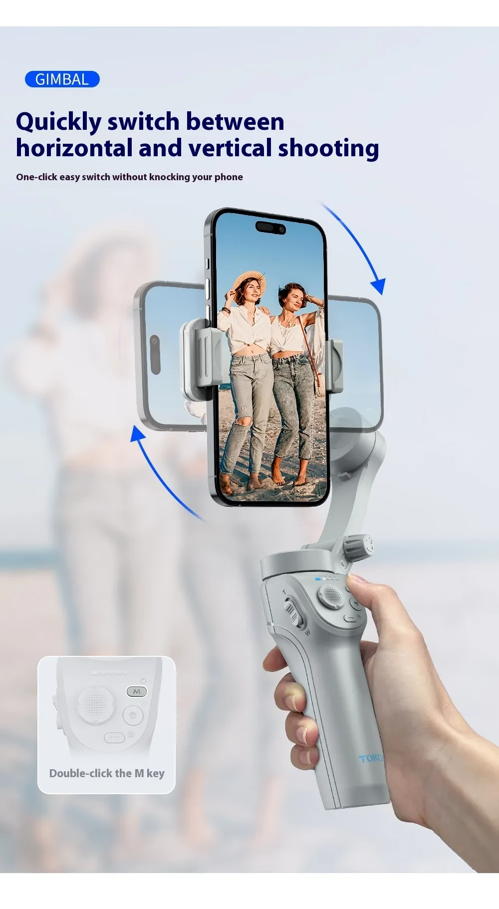 Portable Home Folding Intelligent Gimbal