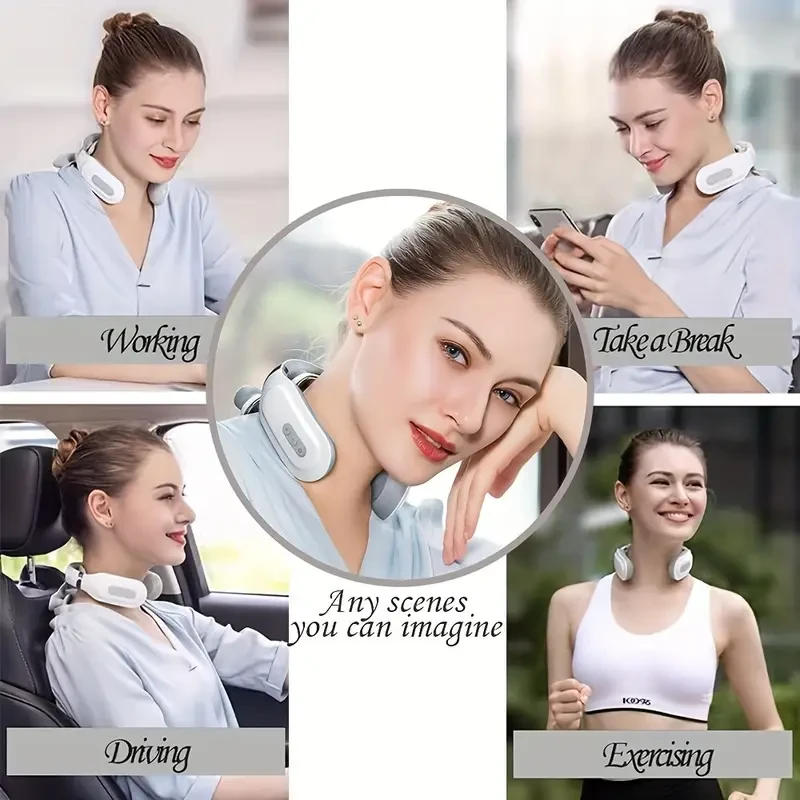 AOCIWE Upgraded Electric Neck, Shoulder, Waist, Leg Massager