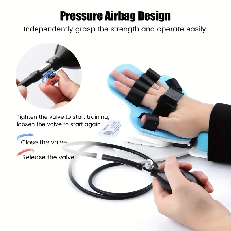 SALORIE Adjustable Hand Wrist Trainer with Air Bag
