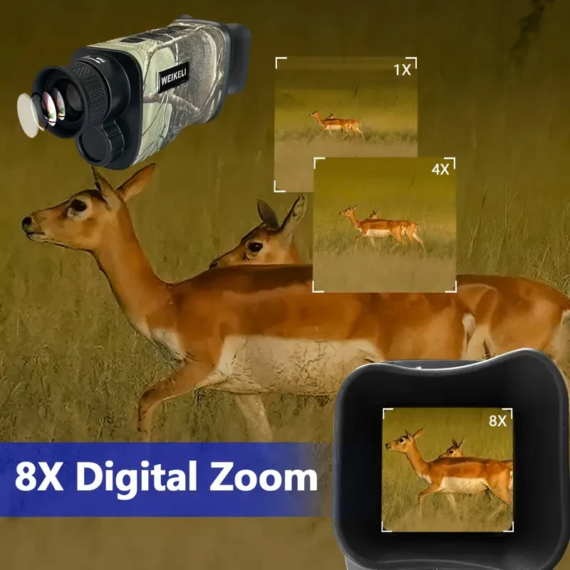 WEIKELI 2.5K HD Camo Infrared Night Vision Monocular