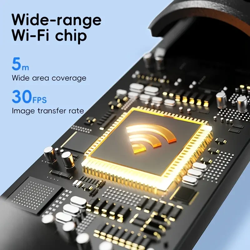 Rechargeable Earwax Removal Tool with Camera and Light