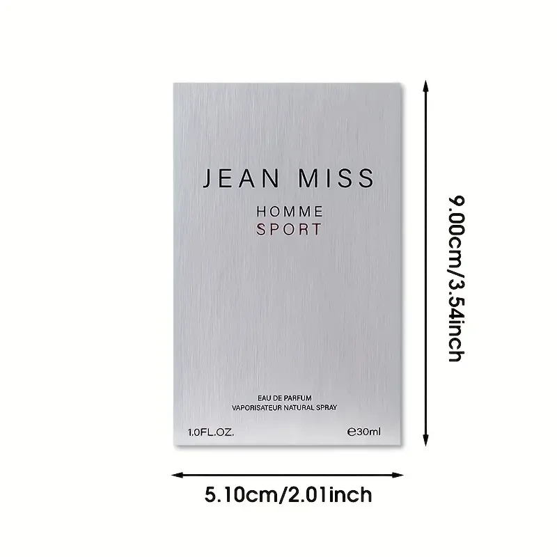 JEAN MISS Men's Eau De Parfum